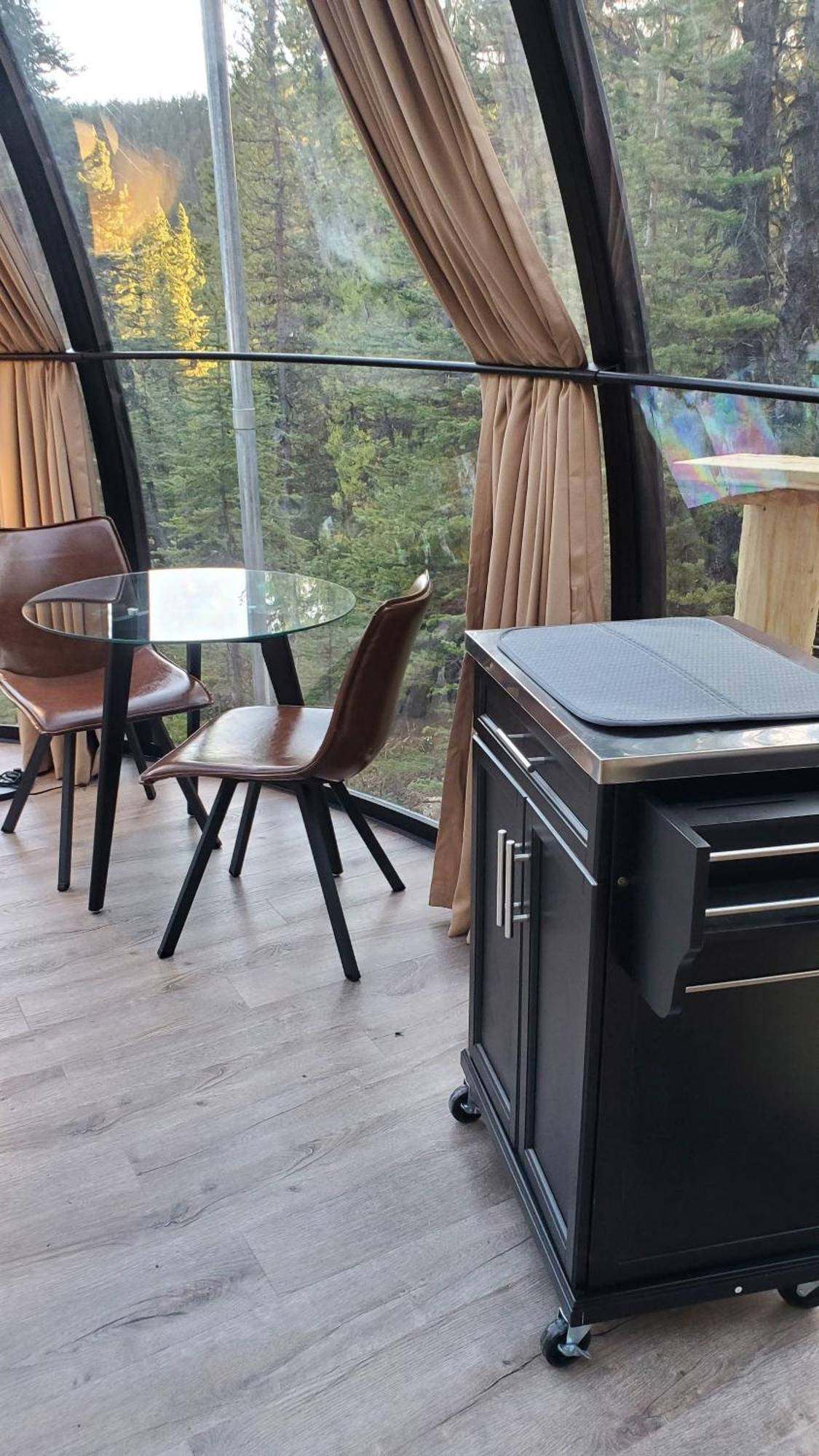Rocky Mountain Escape Dome & Log Cabin Rentals - Rock Lake Rock Lake Lodge Provincial Park Экстерьер фото